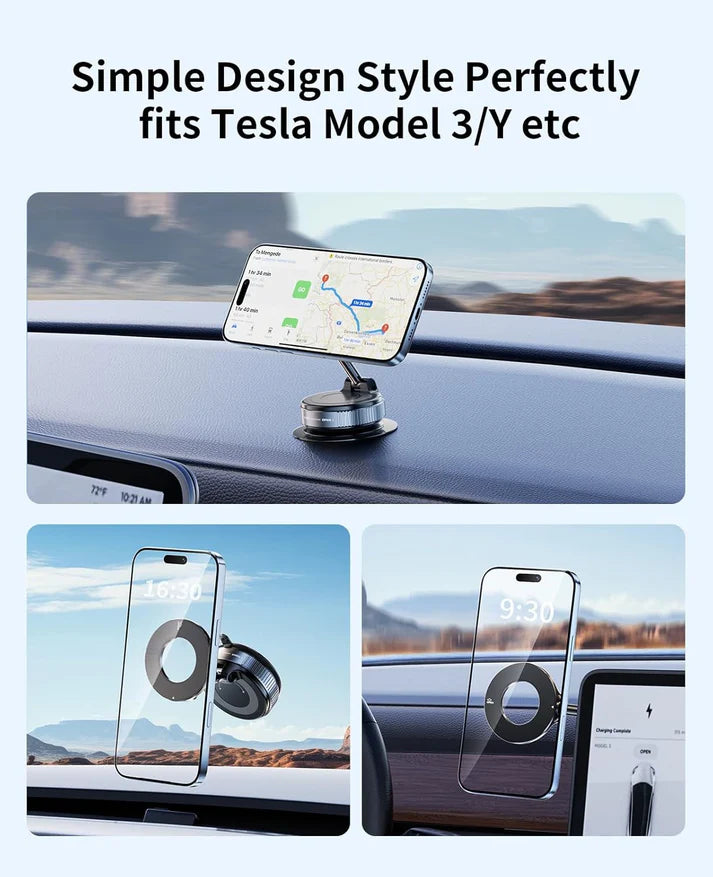 Magnetic Car/Desk Phone Holder (360° Rotation)