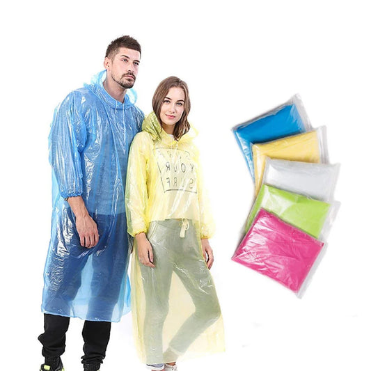 Reusable Wallet Rain Coat (Set of 5) Multicolour